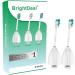 6 Pack Replacement Toothbrush Heads for Philips Sonicare Electric Toothbrush - Compatible with E Series Essence Xtreme Elite Advance and CleanCare Handles - Buy Online on GoSupps.com