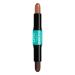 NYX Professional Makeup Highlight & Contour Stick Dual-Ended Contour Stick Shapes and Brightens Blendable & Vegan Wonder Stick Deep 07 Deep Single