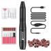 Weyi nail miller milling cutter for gel nails electric nail files for gel nails remove acrylic nails Kallus 20 000 PRM USB professionally adjustable speed 11 in 1 manicure pedicure set black