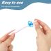Prasacco 19-Piece Ear Wax Removal Tool - 3 in 1 Q-Grips with 16 Reusable Silicone Tips | Safe Ear Cleaner for Adults & Kids - Buy Online on GoSupps.com