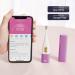 Smart Basal Body Thermometer - LED Fertility Tracker Automatic Data Recording Easy to Use Purple | Femometer App Compatible - Buy Online on GoSupps.com