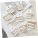 Ipetboom Set Pearl Metal Hair Clips Crystal Hair Barrettes Pearl Hair Clip Bridal Hair Clip Korean Fashion Hair Clip Fashion Hair Clips Bobby Hair Pin Manual Bride Side Clip - Buy Online on GoSupps.com