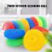 1PCS Creativity Household Dishwashing Sponge Wipe Sponge Strong Pad Miracle Bathroom T5J6 Cleaning Migic Scouring - Buy Online on GoSupps.com