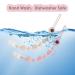 Silicone Pacifier Holder - One Piece Design | Teething Binky Clip for Baby Boy/Girl - Pink - Buy Online on GoSupps.com