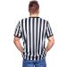 SATINIOR Men's Official Uniform Black/White Stripe Referee Shirt 3XL + Whistle Set | Pro-Style V-Neck Officiating Jersey for Basketball, Football, Soccer - Buy Online on GoSupps.com