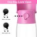 Portable Dog Water Bottle | On-the-Go Pet Hydration | Travel-Friendly & Leak-Proof for Dogs & Cats - Pink - Buy Online on GoSupps.com