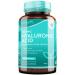 Hyaluronic Acid Capsules - 3 Month Supply of 600mg Hyaluronic Acid Capsules - High Dose with 500-700 KDA - GMO Free with No Synthetic Fillers or Binders - Made in The UK by Nutravita 90 Capsules