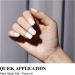 MelodySusie Qcoat Milky White Gel Nail Strips - UV Free Salon-Quality Nail Polish Long Lasting with 22 Wraps & Accessories - Buy Online on GoSupps.com