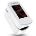 Pulsoximeter oxygen saturation measuring device finger finger oximeter SPO2 finger pulseximeter with LED display heart rate knife for home and sports oxygen saturation monitor for adults and children YM103-white