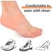 Heel Protectors 3 Pairs | Heel Sleeves Pads Cushion for Plantar Fasciitis & Tendinitis Relief | Beige - Buy Online on GoSupps.com