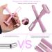 Multifunctional Nail Magnet Set - Cross Cat Eye Magnet with Silicone Shell | Magnetic Nail Art Tools & Accessories (Pink) - Buy Online on GoSupps.com