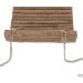 Rabbit Wood Swing Hammock - Multifunctional Natural Wooden Resting Platform for Hamsters Mice & Sparrows (15x30 cm) - Buy Online on GoSupps.com
