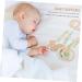 20 Pcs Baby Gym Wooden Teether Car Decorations - Hanging Wood Toy Set for Newborns | Infant Gym Plaything Chew - Green - Buy Online on GoSupps.com