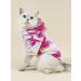 QWINEE Tie Dye Dog Hoodie - Pink and Blue - X-Large - Dog Apparel for Puppy, Kitten, Small Dogs - Buy Online on GoSupps.com