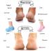 PRO 11 WELLBEING Moisturising Socks for Dry Cracked Heels and Feet - Pink - Buy Online on GoSupps.com