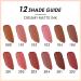 FOCALLURE Velvet Matte Liquid Lipstick - High Pigmented Satin-Finish Lip Color - Cheeks & Lips Tint - Lightweight & Quick-Drying - Woodsy Rose 301 - Buy Online on GoSupps.com