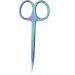 Cuticle Nail Scissors Multi Purpose Small Manicure Scissors Pedicure Finger & Toe Nail Cuticle Scissors Professional Thin toenail Scissors Eyebrow Scissors for Men and Women (Multi Colour) - Buy Online on GoSupps.com