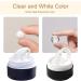  GZMAYUEN GZMAYUEN 3D Gel Nail Art Set - 2 Pcs Transparent White Solid Sculpture Builder Nail Extension Gel for Nail Construction - Buy Online on GoSupps.com