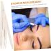 Anneome 1pc Second Generation Scale Makeup Kits Eyebrow Shape Molds Eyebrow Tattooing Ruler Tracer Bagged 25x5x0.6cm Silver - Buy Online on GoSupps.com