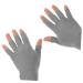FRCOLOR 2 Pairs Women's Sun Protection Gloves Nail Art Uv Gloves Anti-uv Gloves for Gel Nail Lamp Nail Art Anti-uv Gloves Gel Nail Lamp Uv Gloves Uv Nail Gloves Accessories Nylon Summer - Buy Online on GoSupps.com