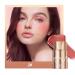 Waterproof 3-in-1 Cream Blush Stick for Lip  Cheek  Eye | Long-Lasting & Buildable Blusher Contour - Dainty 3-in-1 Cheek & Lip Tint - Moisturizing & Blendable Formula - Suitable for All Skin Tones (2#) - Buy Online on GoSupps.com