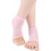 Fusuton 2 Pairs Moisturizing Gel Heel Socks Open Toe Socks Feet Care Ultimate Treatment for Dry Cracked Rough Skin on Feet (Pink and Blue) - Buy Online on GoSupps.com