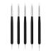 5 Pieces Sets Nail Painting Brushes Double Ended Pen Dotting Tools Embossing Pens for Hand Manicure