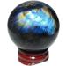 Natural Sphere Natural Labradorite Ball Stone Gemstone and Crystal Original Grinding Home Decoration 1pc (Color : 120-130g) - Buy Online on GoSupps.com