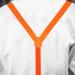 Adjustable Eruinfang 25mm Elastic Braces for Men & Women - Y-Form Style with Strong Clips - Orange - Buy Online on GoSupps.com