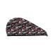 Hair Towel Wrap Hair Drying Towel with Button Towel Turban Head Towel to Dry Hair Quickly (Vintage Skull Casino)