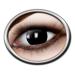 Zoelibat Eyecatcher Motif Lenses - Blind Black M20 - Colored 3 -month contact lenses - Black lenses to magician magician witch costumes