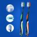 Zumaha Loose Toothbrush - Ergonomic Grip Portable Travel Pack of 4 Ideal for Men - Buy Online on GoSupps.com