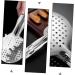 Frcolor Stainless Steel Grill Tongs - Versatile Kitchen Tool for Roasting Fish & Frying | Food Clip & Oil Strainer | Ideal for Cooking & Baking - Buy Online on GoSupps.com