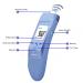 Dog Ear Thermometer - Fast & Accurate 1 Second Reading for Dog Body Temperature - Buy Online on GoSupps.com
