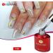 Milky White Self Leveling Extension Gel Quick Building Clear Pink Nail Tips Led UV Gel Soak Off - (Color: 016) - Buy Online on GoSupps.com