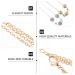 Beaupretty 4-Piece Gold Head Chain Set | Rhinestone Boho Headband & Pearl Tassel Hairband for Women & Girls - International Shipping Available - Buy Online on GoSupps.com