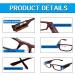 Buy LED Magnifying Glasses with Light - Unisex Reading Eyewear for Men & Women | Compact +3.5 Clear Vision Magnifier - Buy Online on GoSupps.com