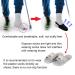 HLIWS Cast Sock Toe Cover - Lightweight Half Foot Protector for Foot and Ankle Casts - Buy Online on GoSupps.com