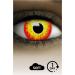 FXCONTACTS Halloween Colored Contact Lenses - Yellow Red Horror Clown - 2 Pcs (1 Pair) - Non-Prescription - Buy Online on GoSupps.com
