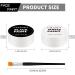 CHASPA Black + White Clown Face Paint Set - High Pigment Professional Oil-Based Makeup for Halloween SFX Costume - 60g/2.11oz - Buy Online on GoSupps.com