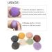 8pcs Konjac Sponge Set - Gentle Exfoliating & Deep Cleansing for Sensitive, Oily, Acne Prone Skin - Buy Online on GoSupps.com