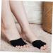Buy Combined 4 Pairs of Women's High Heel Toe Socks | Fingerless Sandal Toe Covers | Black 10x7cm International Shipping Available! - Buy Online on GoSupps.com