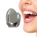 SOULAGRY Single Gold Tooth Cap - 14k Gold Realistic Fake Teeth Grills | Plain Single Tooth Caps Realistic Fake Teeth Grills Stylish Tooth Caps and Mouth Grills for Men and Women Black Tarnish