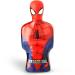 Marvel Spiderman 3D Figure Children Hair and Body Wash 2 in 1 Bubble Bath and Shampoo Suitable for All Hair Types and Dry Sensitive Skin and Scalp 350 ml Red - Spiderman