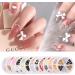 TQUXNGA Nail Art arms 3D Nail arms Tie Design Nail Art Slices Nail Studs For Nail Art 3d Nail Art arms Bears Style 3 - Buy Online on GoSupps.com