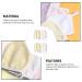 FOMIYES 6pcs Reusable Makeup Remover Gloves Microfiber Cleaning Pads for Deep Facial Cleansing | Eco-Friendly Makeup Removal Solution - Buy Online on GoSupps.com