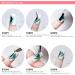 Nail Art Striping Tape Kit - 35 pcs for DIY Nail Design - Silver, Holographic, Chrome - 1mm 2mm 3mm Lines - Case Included - Buy Online on GoSupps.com