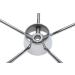 YaeMarine Stainless Steel 5 Spoke Boat Steering Wheel 13-1/2 Dia Destroyer Style with M Size Knob (9103SRF1) - Buy Online on GoSupps.com