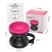 Electric Makeup Brush Cleaner Machine - Alyfini Portable USB Cosmetic Brush Cleaner for All Beauty Brushes (Black) - Buy Online on GoSupps.com