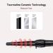 LURA Ceramic Tourmaline Coating Curling Wand 3/4-1 1/4 Inch - Black Curler with 2 Heat Settings - Suitable for All Hair Types - Buy Online on GoSupps.com